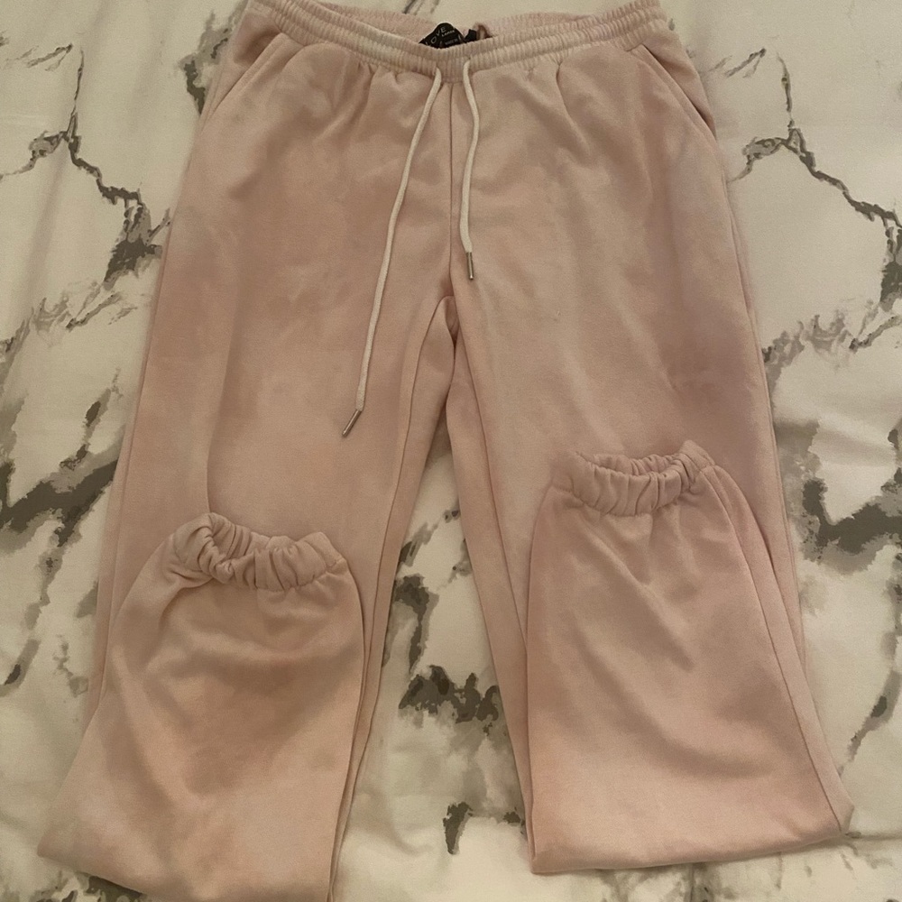 Honey Boutique pink joggers